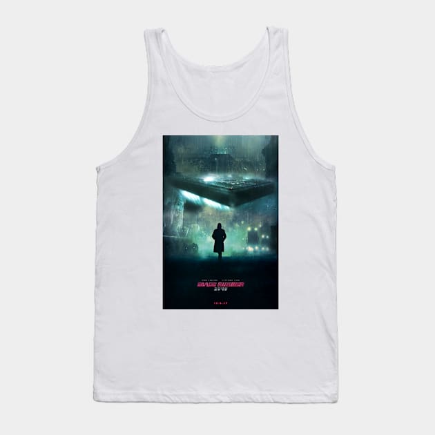 Blade Runner Fan Poster Tank Top by Bespired